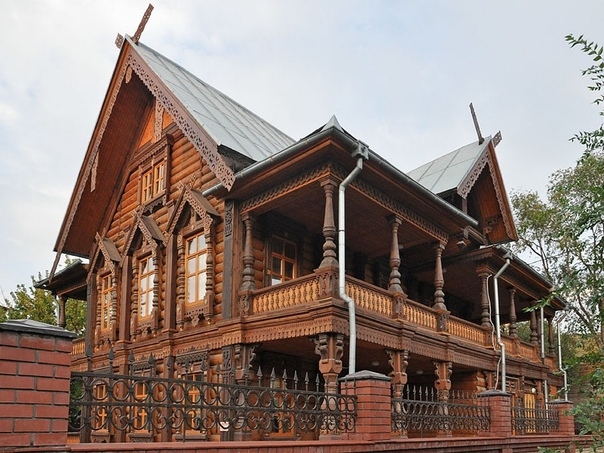 Дома в русском стиле