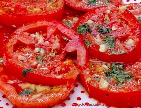 Популярные блюда из помидоров рецепты. Итак, у нас сегодня маринованные помидоры по-итальянски за 30 минут. :)