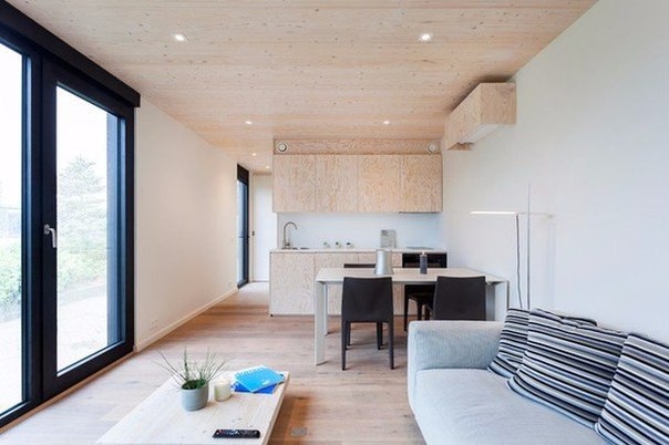 Энергоэффективный дом в Бельгии, 48 м²