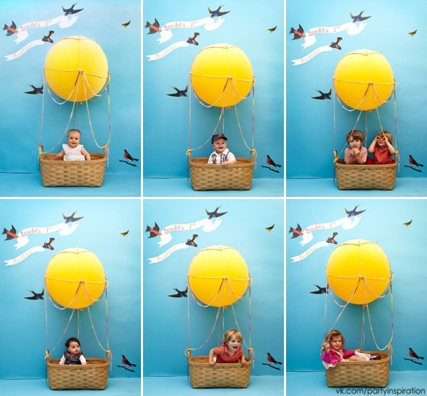 Для детских праздников, особенно для самых маленьких, подойдет такой замечательный воздушный шар!