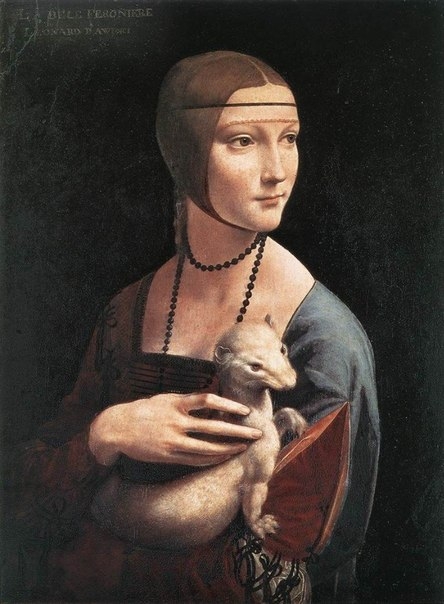 Леонардо да Винчи. Дама с горностаем, 1489–1490 гг.