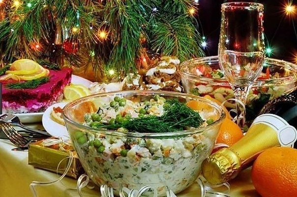 Новогодняя подборка вкусных салатов