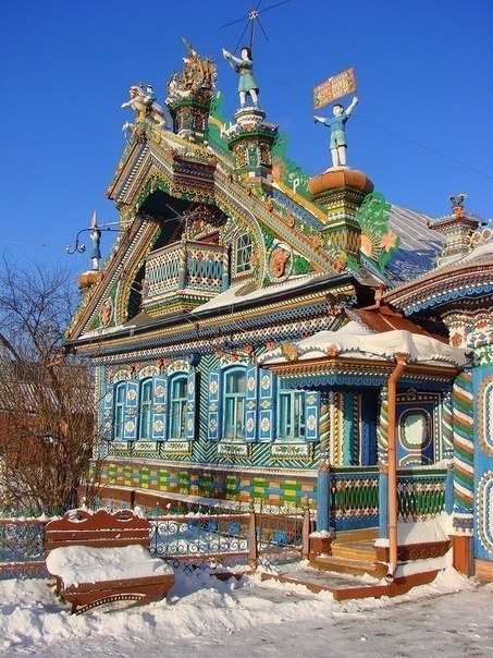 "Пряничный" домик в России