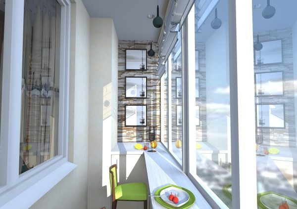 Несколько интересных решений, которые сделают обычный балкон более функциональным.