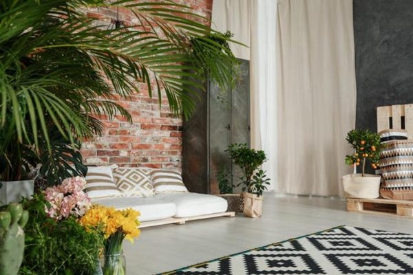 Как создать оазис из комнатных цветов в квартире? Идеи как украсить квартиру живыми цветами.