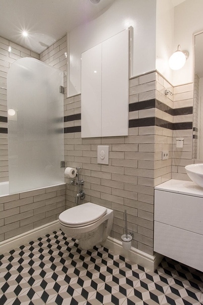Дизайн ванной комнаты в современном стиле.