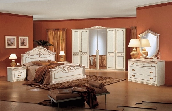 Спальня в классическом стиле: напольное покрытие
