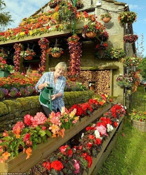 Волшебный цветочный домик Энн и Робин Стрэйндж!!!