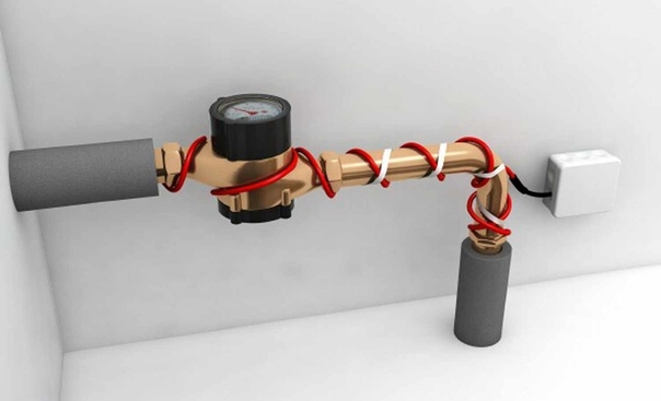 Как подключить греющий кабель для водопровода?
