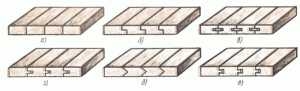Виды соединений деревянных конструкций